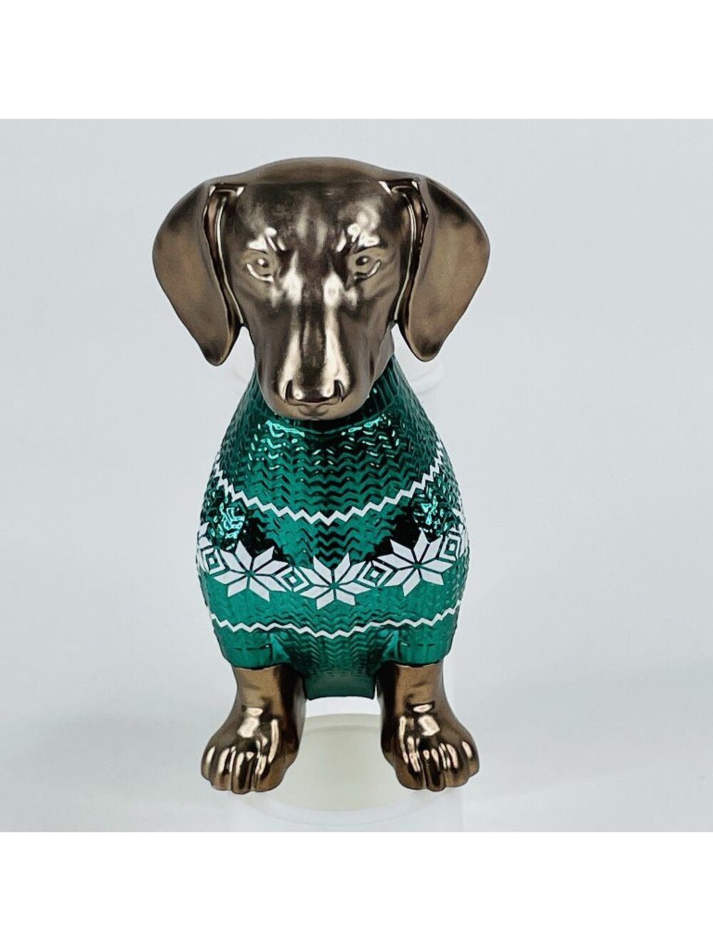 Bath & Body Works Dachshund Wallflower Fragrance Plug in Green Christmas Sweater